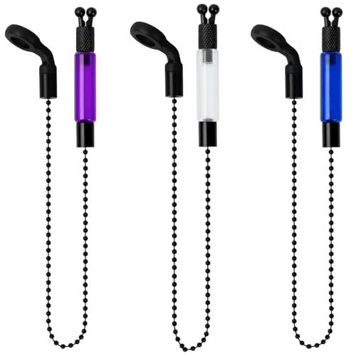 Plipdhy 3 Pack Illuminated Carp Bite Indicators