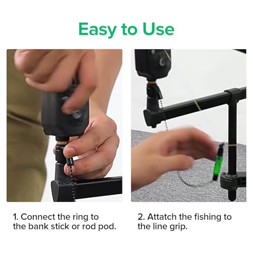 Realure 4 Pack Illuminated Carp Bite Indicators