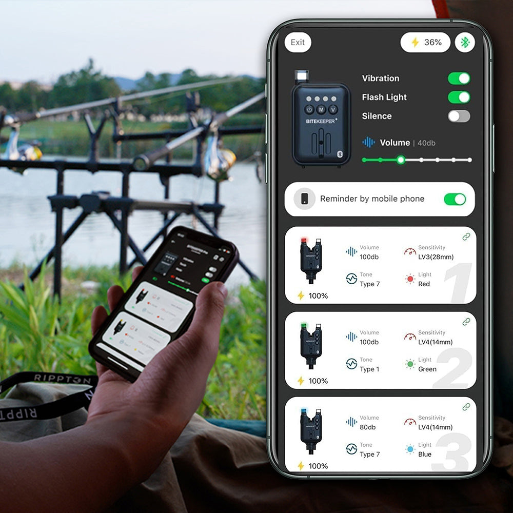 Rippton Bitekeeper PRO 3+1 Smart Bite Alarm