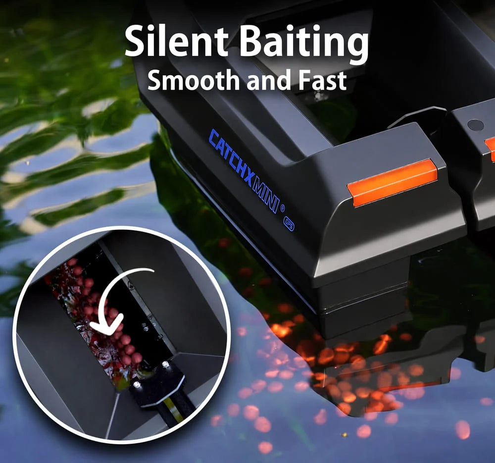 Rippton CatchX Mini GPS Ultra Smart Bait Boat