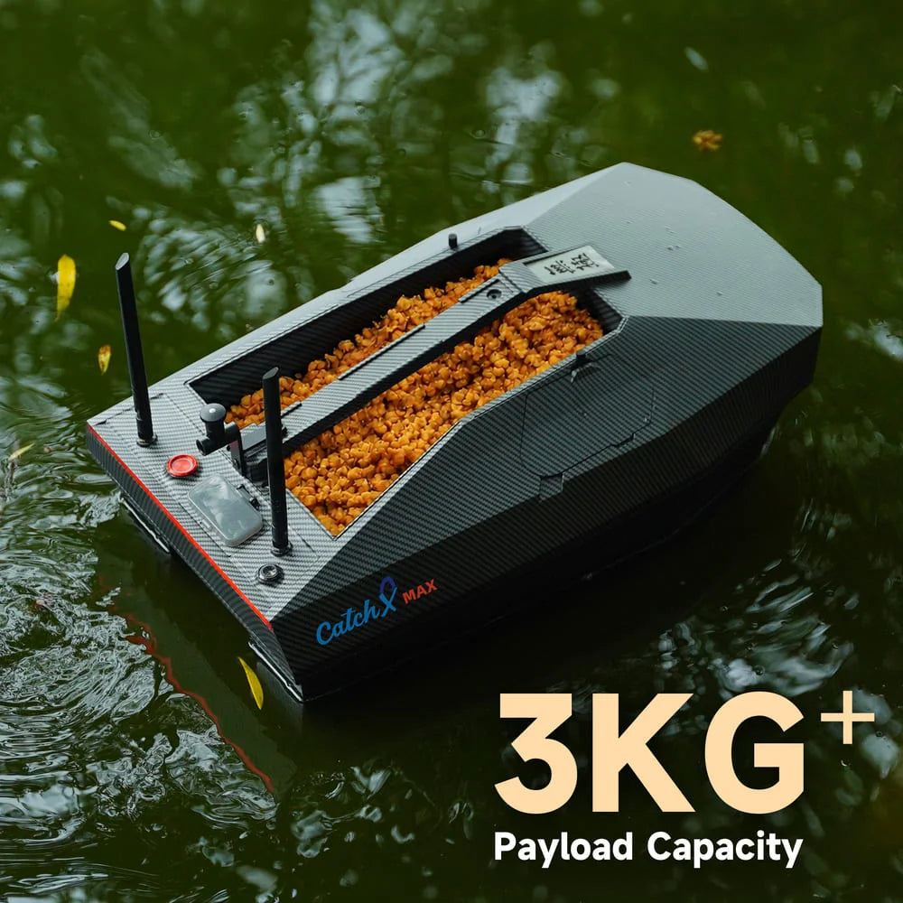 Rippton CatchX MAX Bait Boat with Sonar